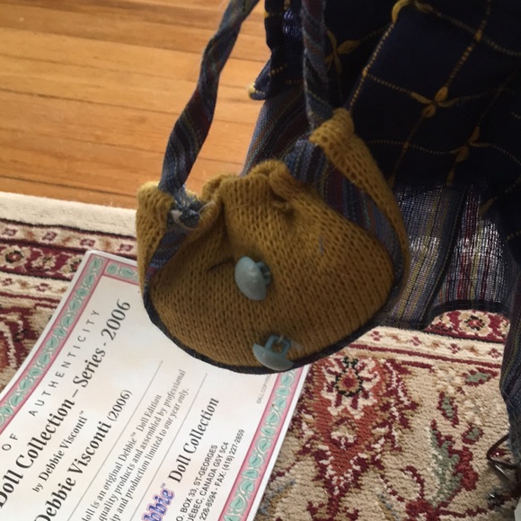 Debbie Visconti Porcelain Doll - Picture 5 of 5